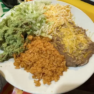 My sides...forgot to get a pic of the fajitas!