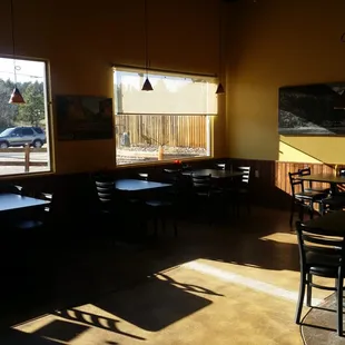 Dine in area