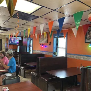 a couple eating at a restaurant