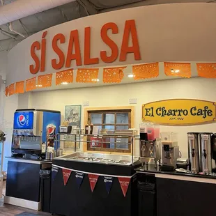 Salsa bar
