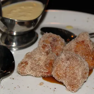 Deep fried strawberries