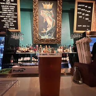 Delicious local beer