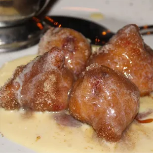 Deep fried strawberries