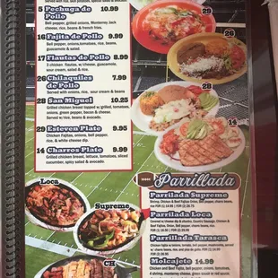 ramen and noodles, menu