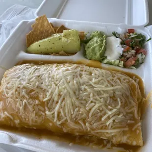 Wet burrito $10