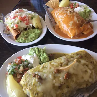 Burritos and taquitos. Yum!