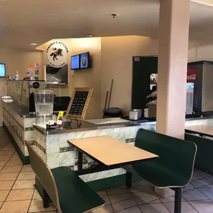 interior, sushi and sashimi