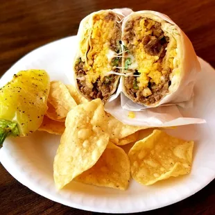 Carne Asada Burrito