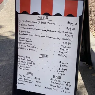 Menu 1/6/22