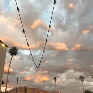 View from patio