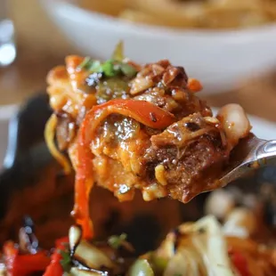 Jackfruit enchiladas