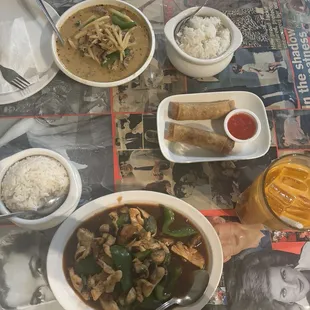 Egg Roll (1) Thai Curry