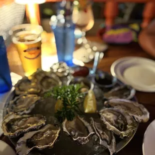 Oysters On The Half Shell