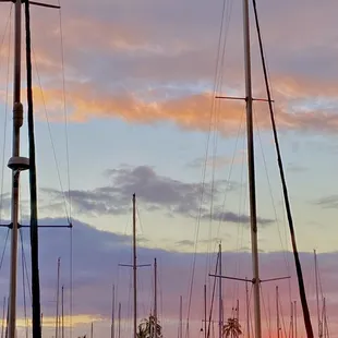 Gorgeous dinner sunset.