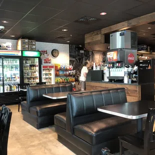 Inside the Deli before the rush!