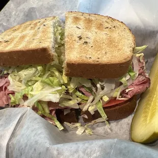 Corned Beef and Pastrami Sandwich