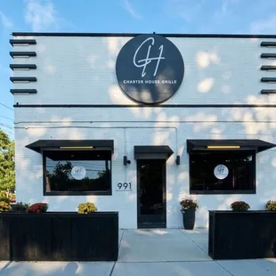 sushi and sashimi, outside