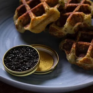 food, waffles
