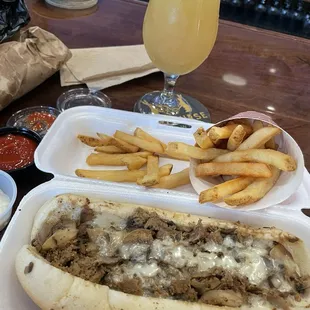 Zephyr Philly Combo no onion