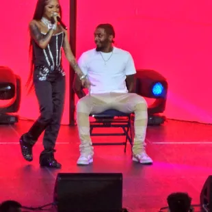 Invited to the stage