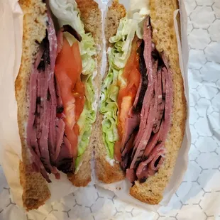 Pastrami Sandwich. Which was good as well!