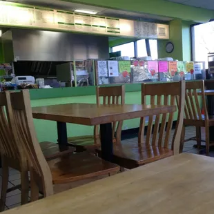 Inside the deli. Very clean!