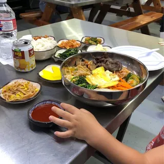 Bibimbab Dinner Plate