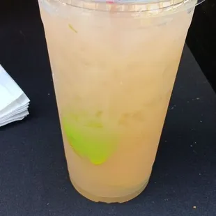 Pear infused lemonade