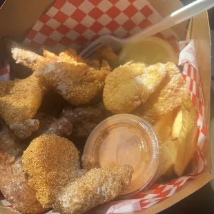 Fried fish to perfection