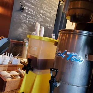 a blender and a coffee maker