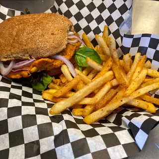 Swee T Potato Veggie Burger