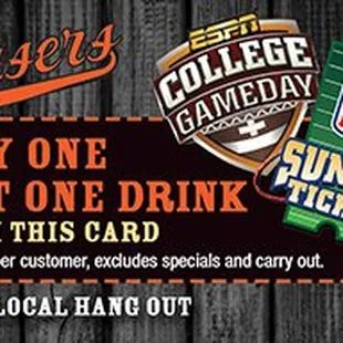 buy one get one drink with this card
