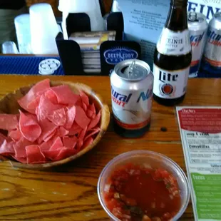 Just waiting on the game and wings
