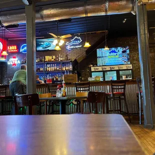 people sitting at a bar