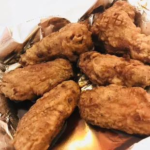 Literally soy sauce wings.