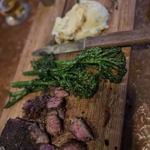 steak, food