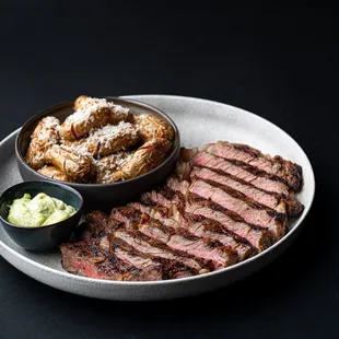 Prime Ribeye with Fingerling Potatoes