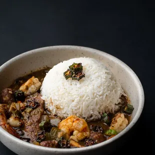 Shrimp and Andouille Sausage Gumbo