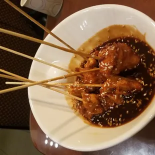 Ordered the best lollipop chicken I have ever had.