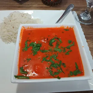 Shrimp makhani