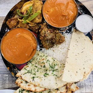 Maharaja Thali Meat Lovers Lunch Special