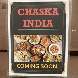 Chaska India Coming soon