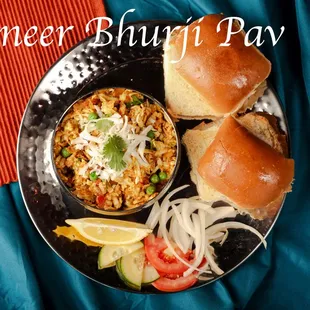Paneer Bhurji Pav