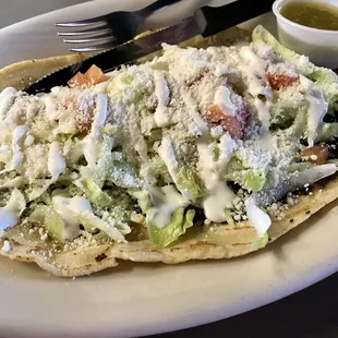 Hurrache with no meat. Very good.