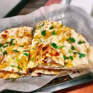 Garlic Naan (Vegan)