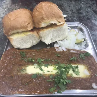 Pav Bhaji with Butter