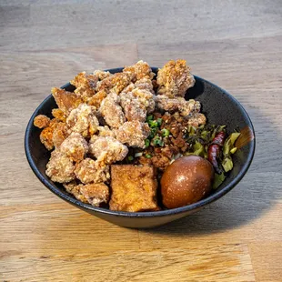 Popcorn Chicken Rice