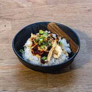 Shredded Chicken Rice