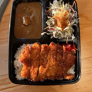 Curry Rice with Protein
