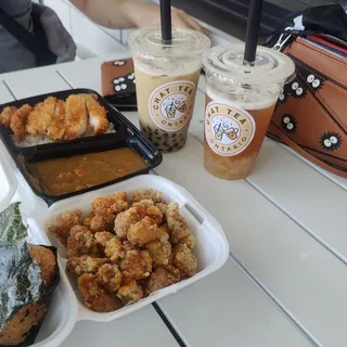Spicy Salmon Rice Balls